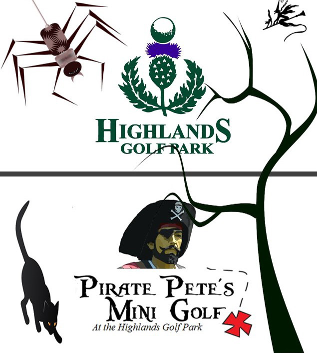 Pirate Pete's Mini Golf @ Highlands Golf Park